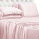 Best Baby Pink 22 Momme Mulberry Silk Fitted Sheet Canada