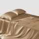 Best Cappuccino 22 Momme Mulberry Silk Flat Sheet Canada