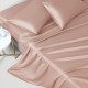 Best Pearl Pink 22 Momme Mulberry Silk Flat Sheet Canada