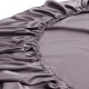 Best Slate Gray 22 Momme Mulberry Silk Fitted Sheet Canada