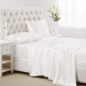 Best White 22 Momme Mulberry Silk Flat Sheet Canada
